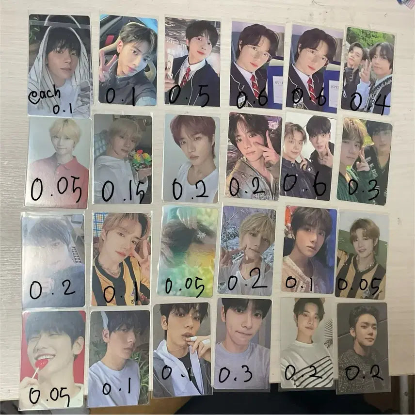 투모로우바이투게더 포토카드 원가이하양도