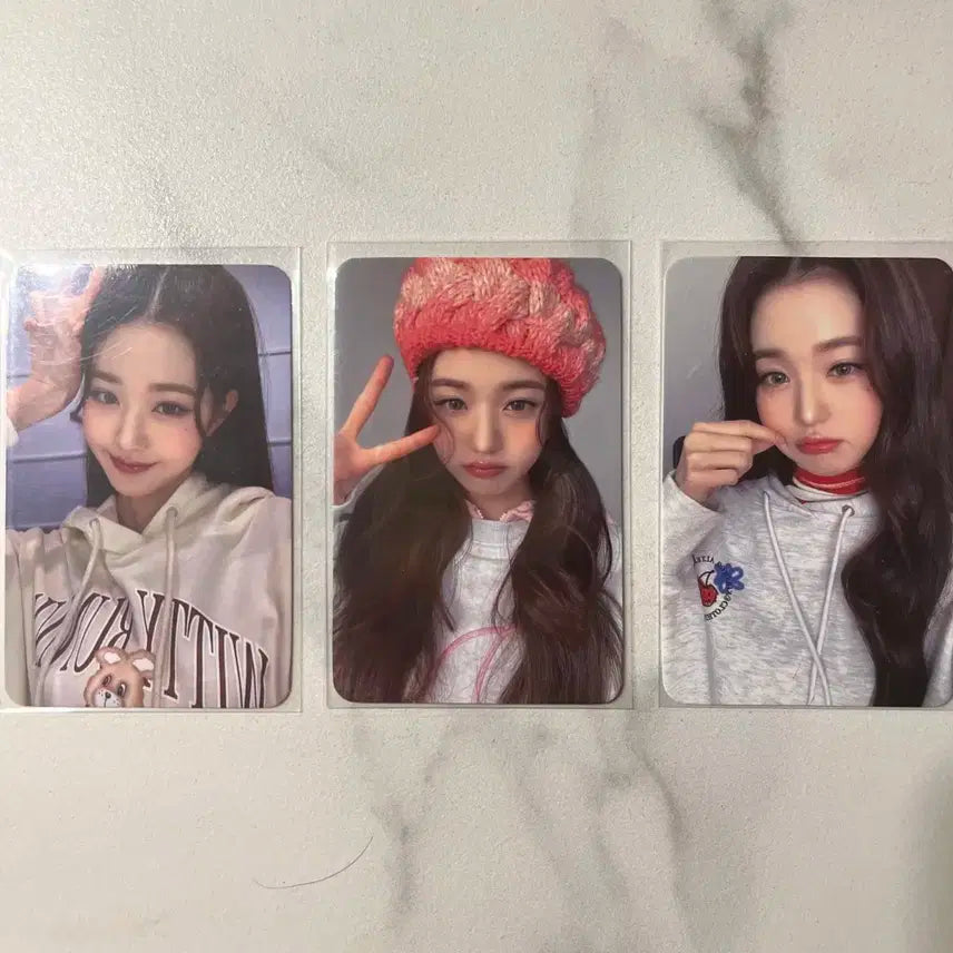 아이브 장원영 포토카드 3장