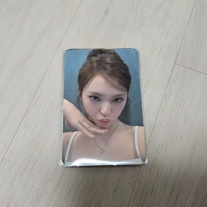 베이비몬스터 치키타 위드뮤 럭키드로우 럭드 포토카드 포카