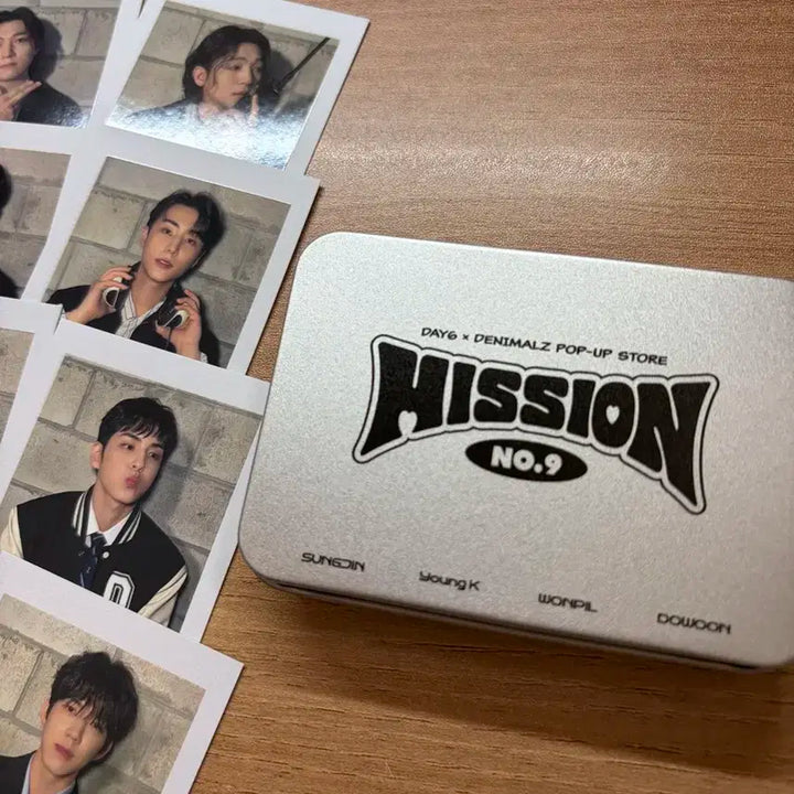 데이식스 팝업 틴케이스 폴라로이드 세트