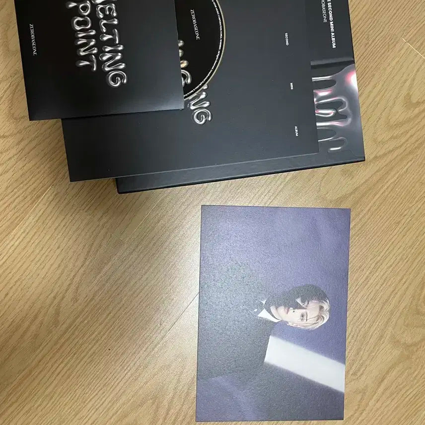 제로베이스원 MELTING POINT 검정색