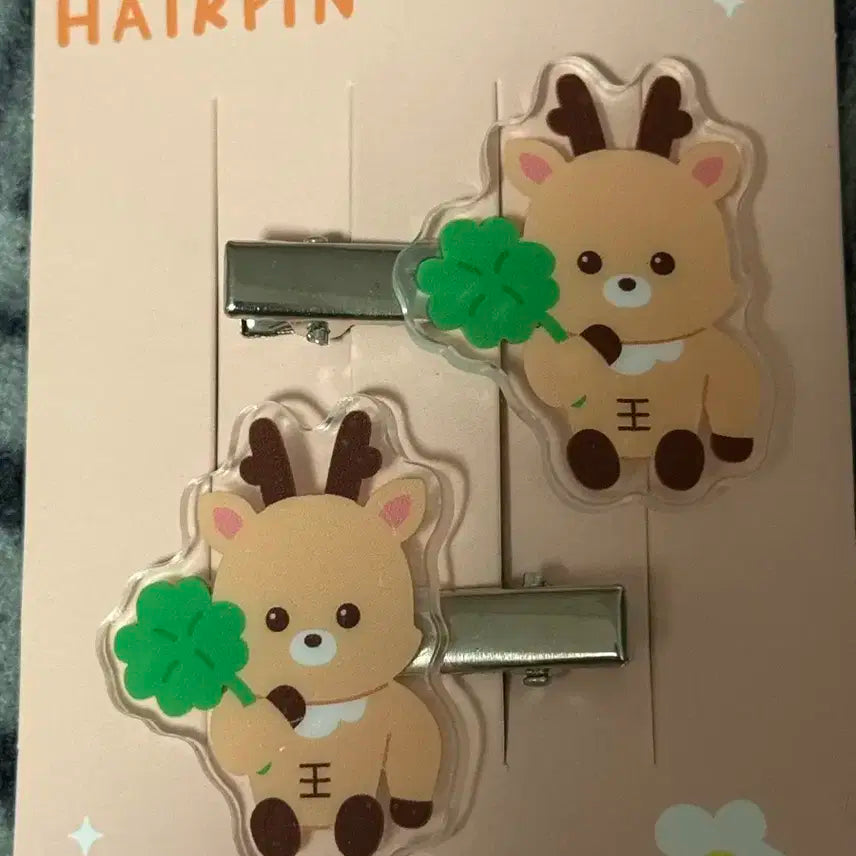 라이즈 모시모시 태국 굿즈 새상품 헤어클립 우락밤