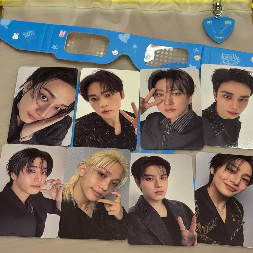 스트레이키즈 스키즈 스테이존 포카 피크 키링