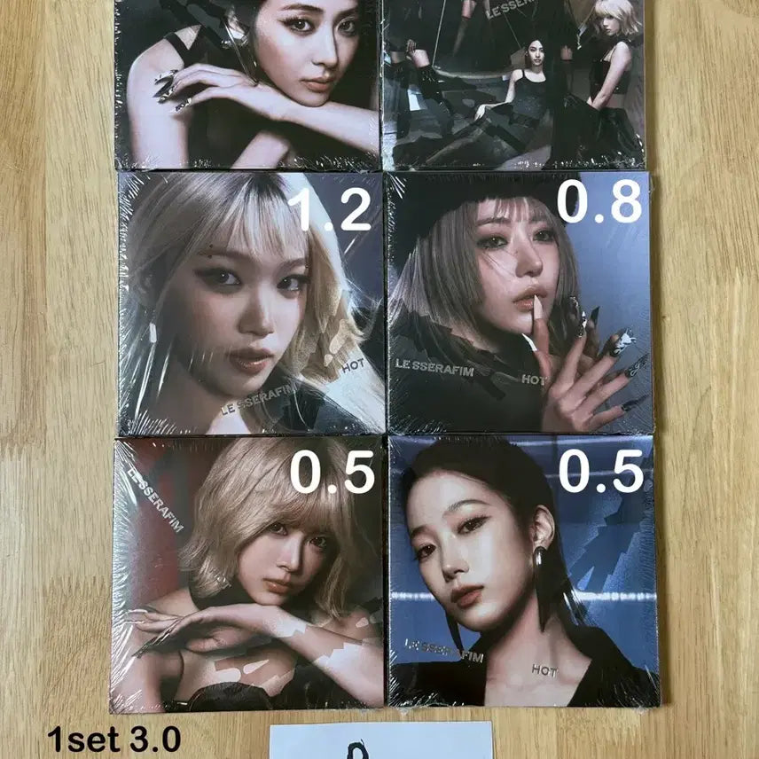 르세라핌 핫 컴팩트 미개봉 앨범 예약판매