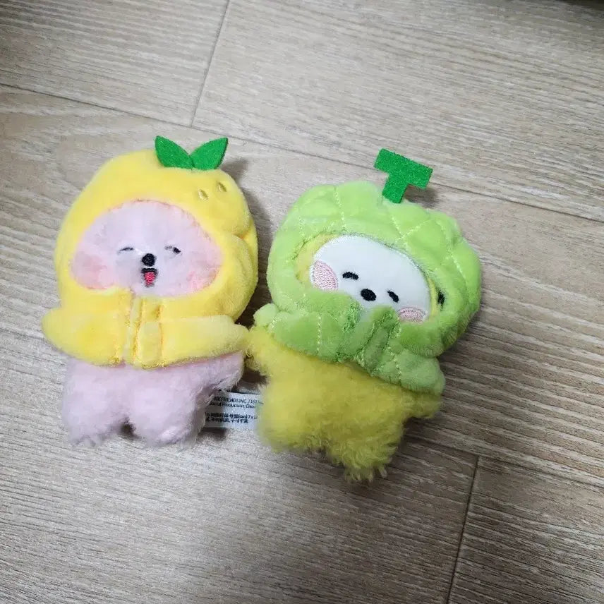 BT21 베이비 과일 키링 인형 치미 쿠키