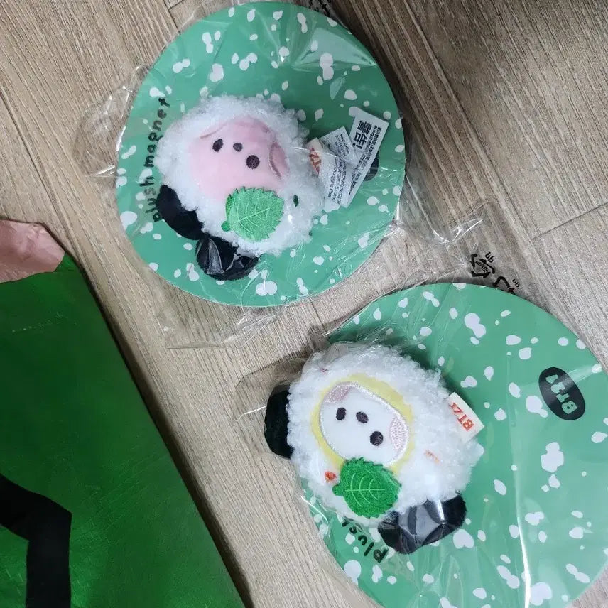 BT21 김밥 인형 쿠키 치미  마그넷 세트
