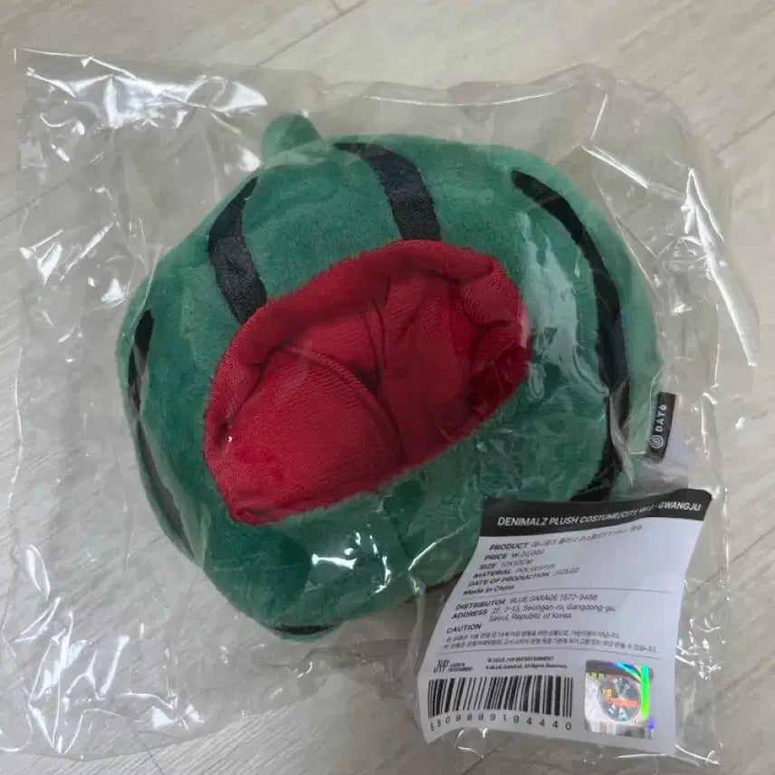 (미개봉 원가양도) 데이식스 포에버영 광주콘 수박 코스튬