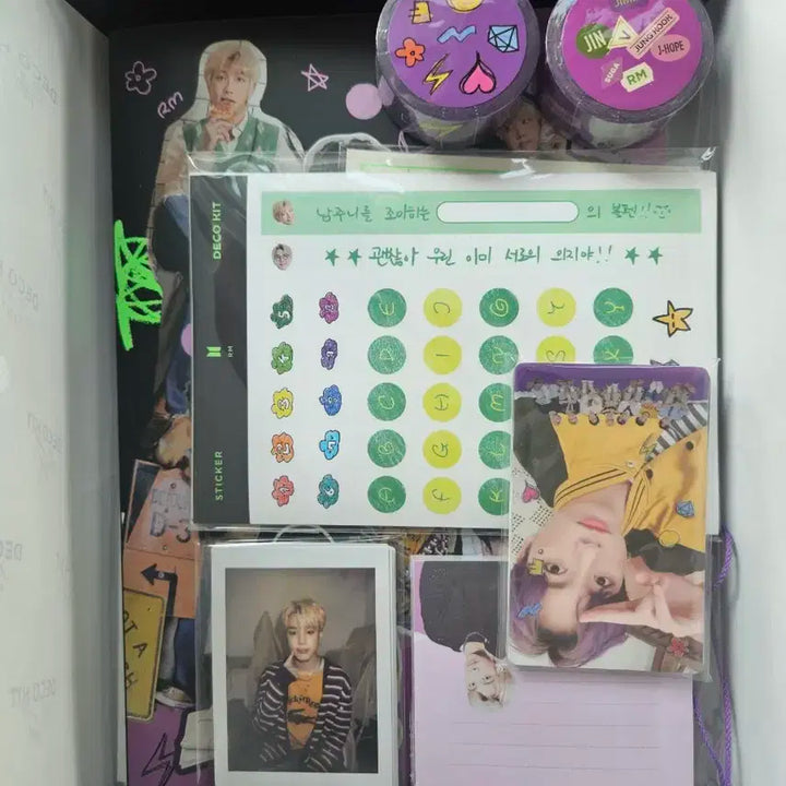 방탄소년단 데코 키트 BTS Deco Kit 정국 포토카드
