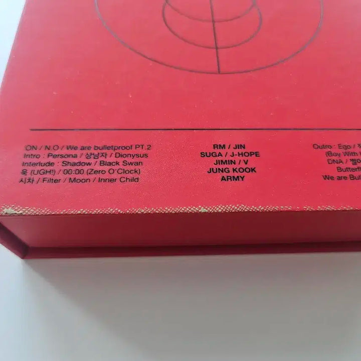 방탄소년단 MAP OF THE SOUL ON:E DVD  + 태형 토카드