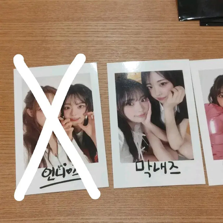 QWER 팝업 무료증정 폴라로이드 포토카드 단품 판매