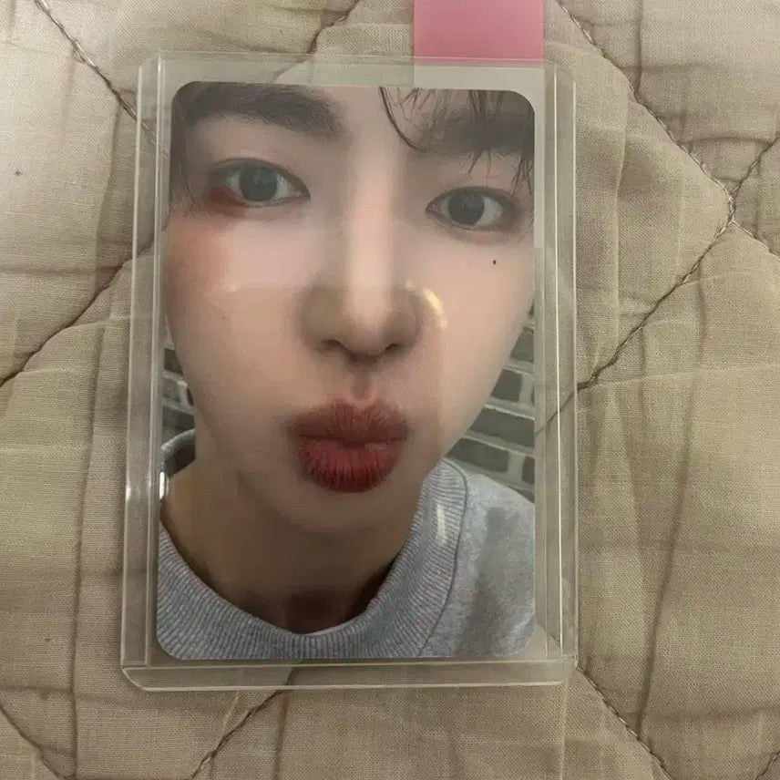 제로베이스원 장하오 사운드웨이브 특전 포카