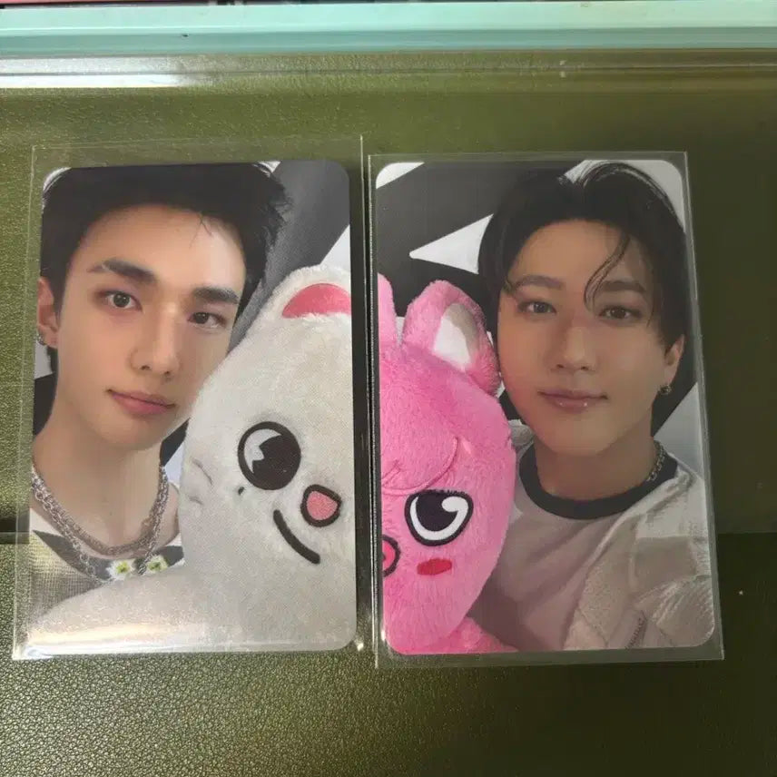 스키즈 팝업 4만원 이상 포카 현진창빈 세트