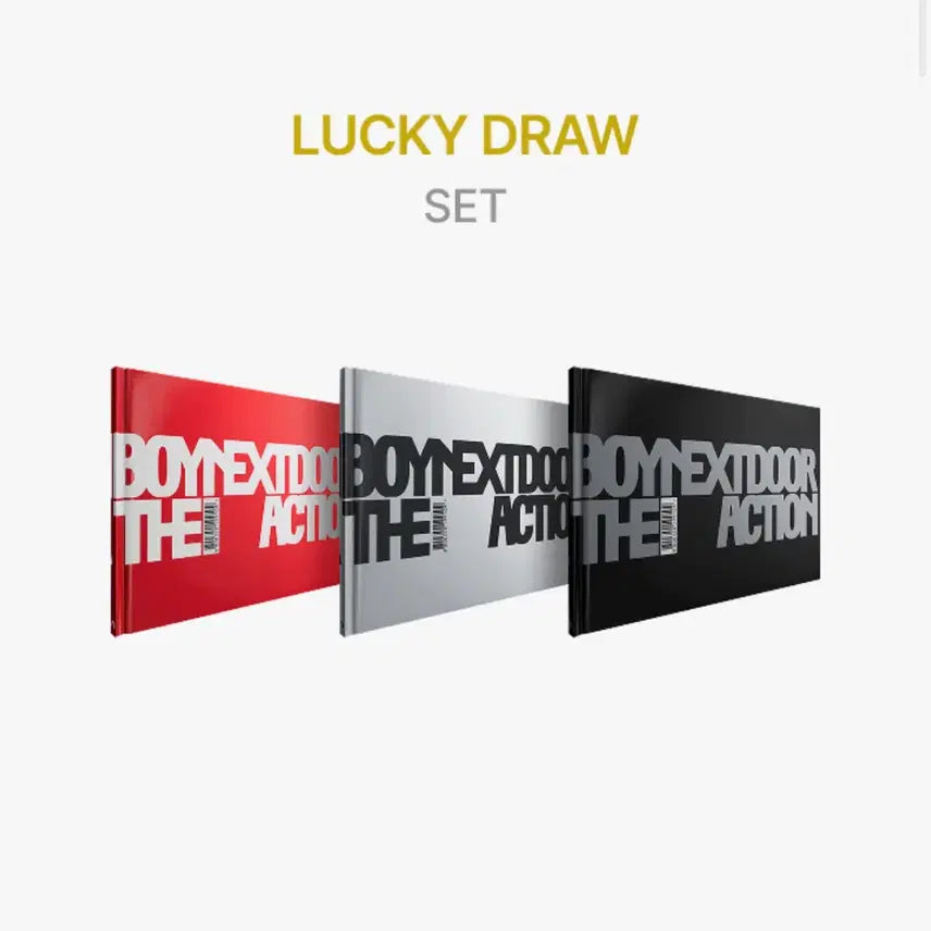 원가이하) 럭드 포함 미개봉 보넥도 The action 디액션 세트 양도