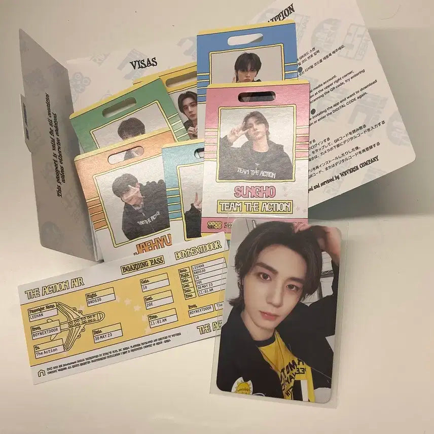 보이넥스트도어 The Action 위버스 버전 개봉 앨범 이한