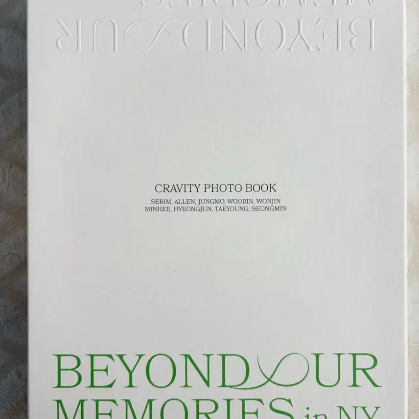 크래비티 포토북 BEYOND YOUR MEMORIES in NY