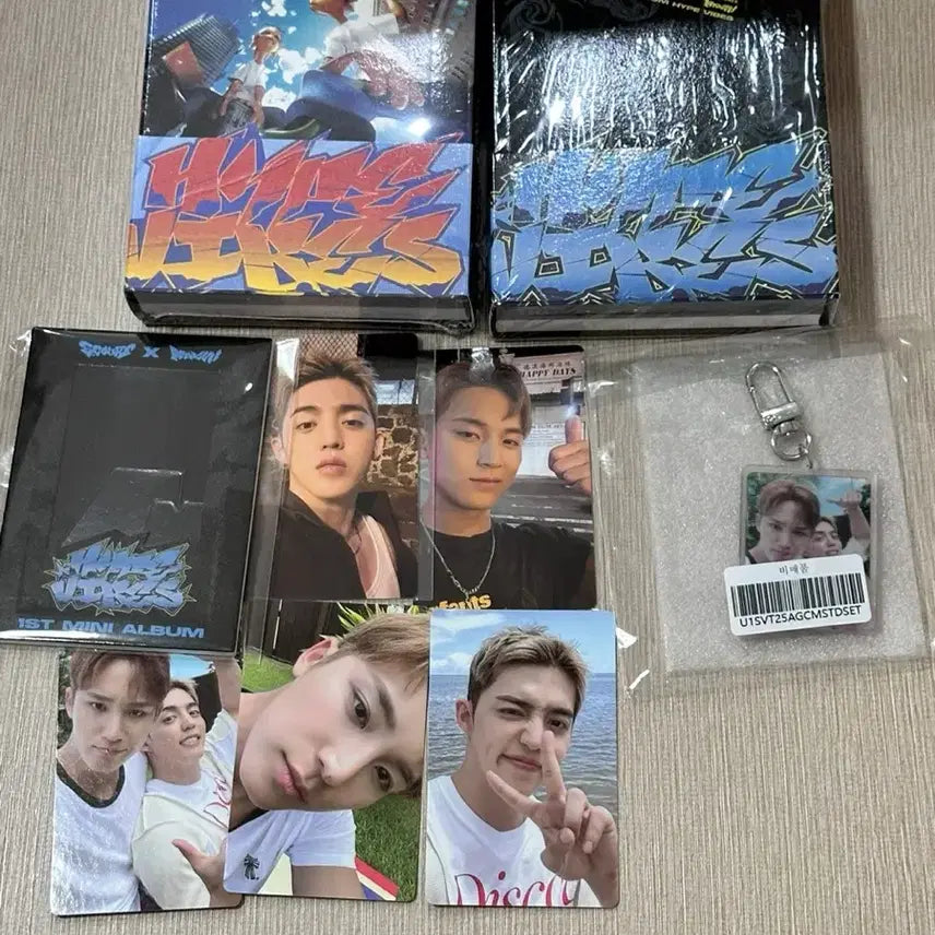 에스쿱스x민규 유닛앨범 Hype vibes 일반반세트 미개봉