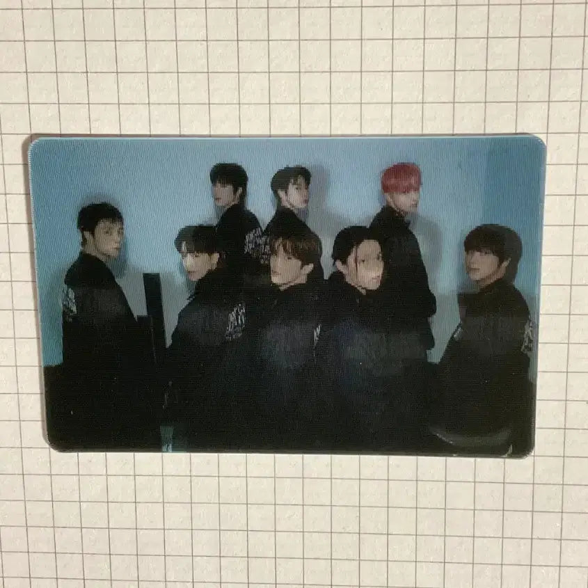 삐그덕 단체 홀로그램 포토카드 walk