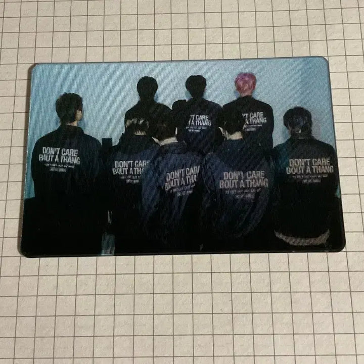 삐그덕 단체 홀로그램 포토카드 walk