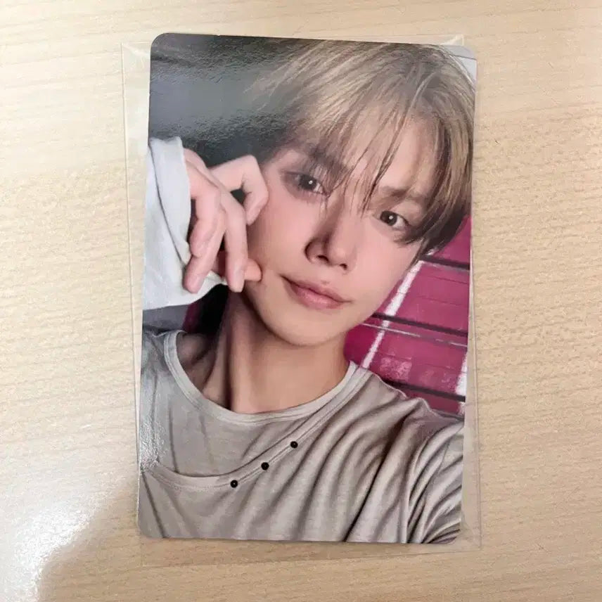 투바투 연준 cu 특전 볼꼬집 포카