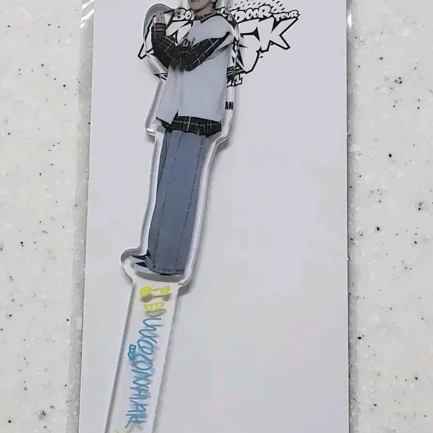 미개봉 보이넥스트도어 운학 일본콘 엠디 포토프롭