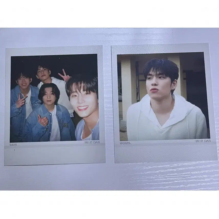 데이식스 원필 포카 18장 일괄 판매
