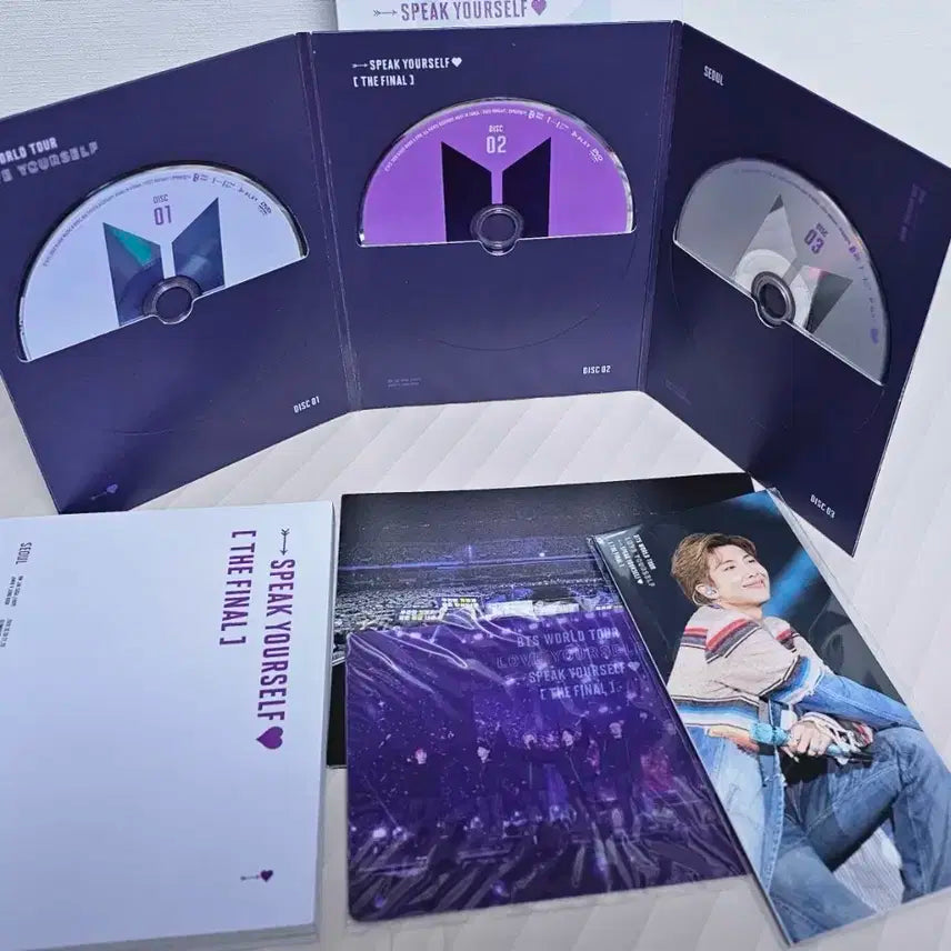 방탄소년단 럽셀 스픽콘 더 파이널DVD(포카X)사진참고