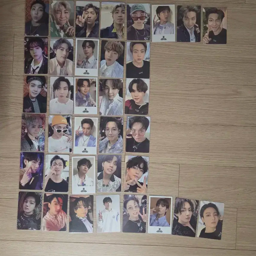 방탄소년단 포카 36장 일괄 판매