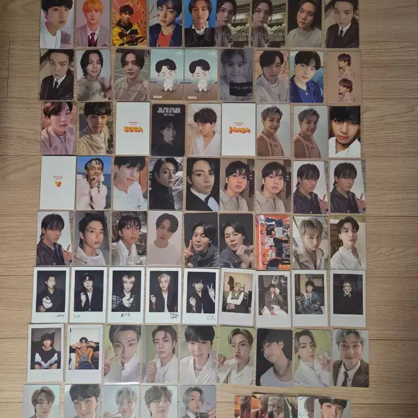방탄소년단 포카 83장 일괄 판매