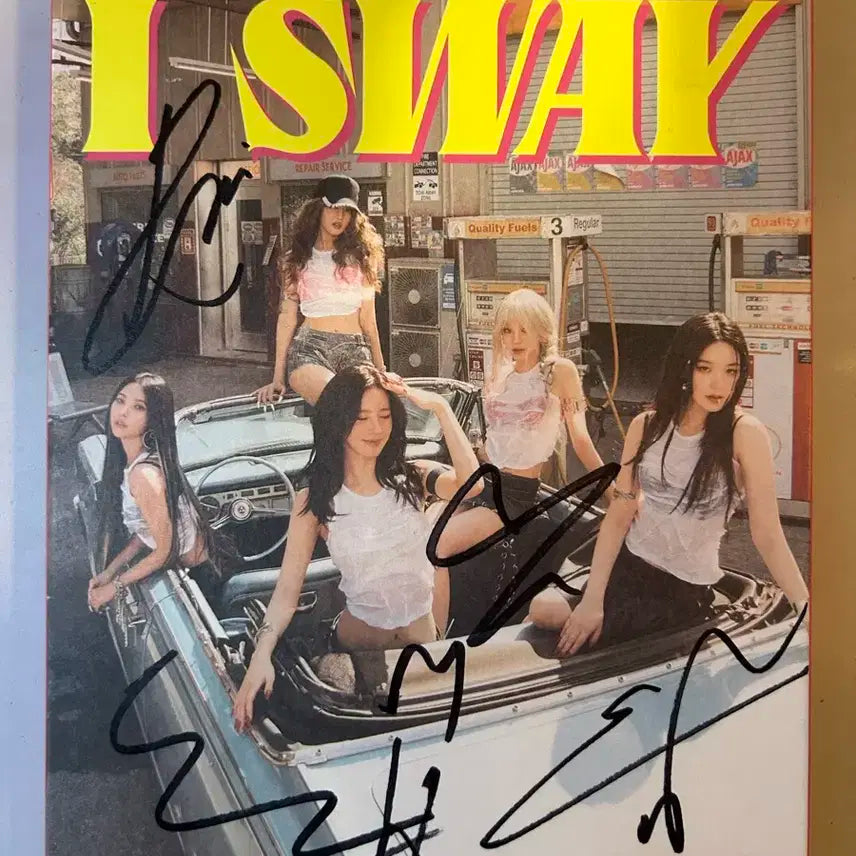 (비매)여자 아이들 i-dle g-idle 친필 앨범 싸인 앨범 사인 앨