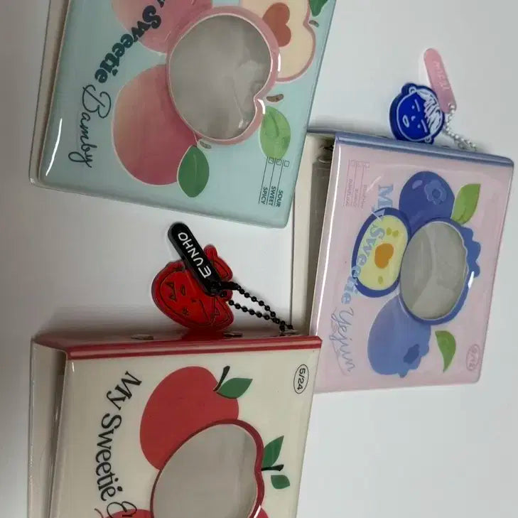 플레이브 예준,밤비,은호 생일키트 바인더,키링 일괄 판매