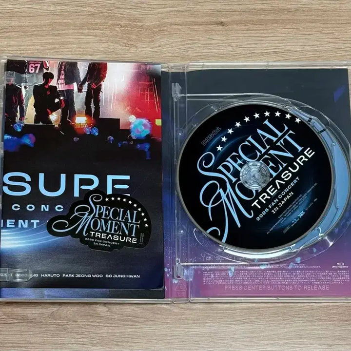 트레저 일본 팬콘서트 사이타마 팬콘 블루레이 단순개봉