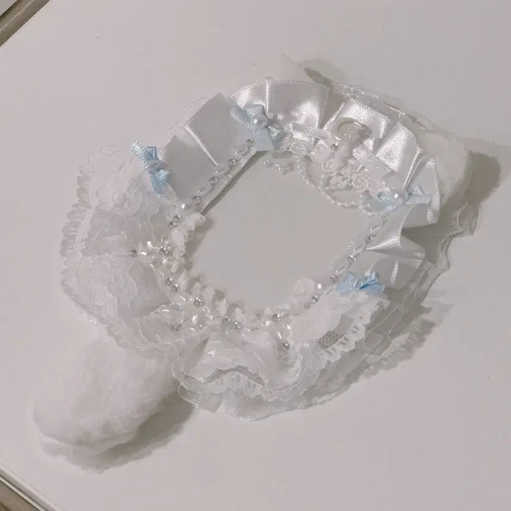 (새상품) 웨딩 고양이 레이스탑꾸 레이스탑로더 포카 포토카드 포카홀더