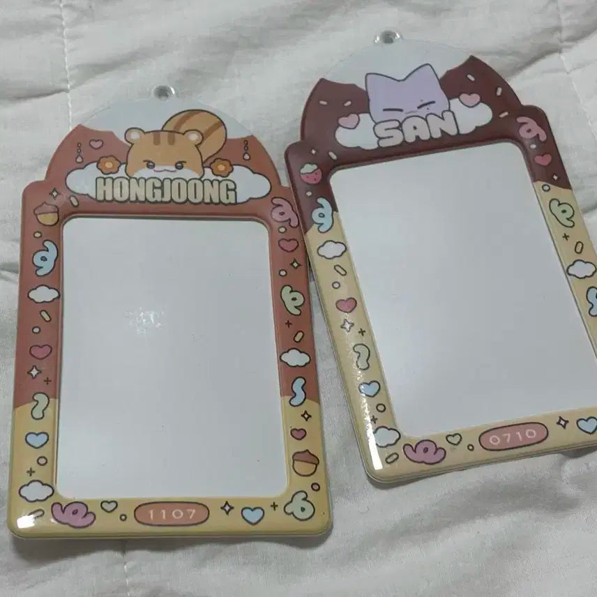 에이티즈 인피프즈 홍중 산 비공굿 포카홀더 일괄