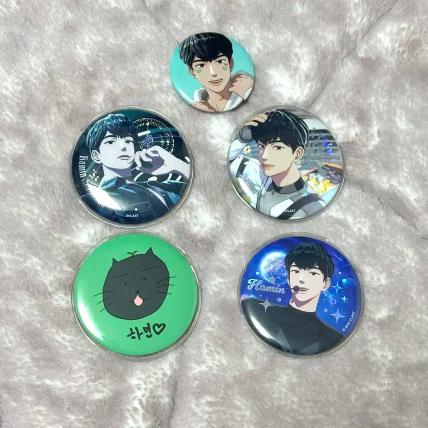 플레이브 하민 캔뱃지 일괄