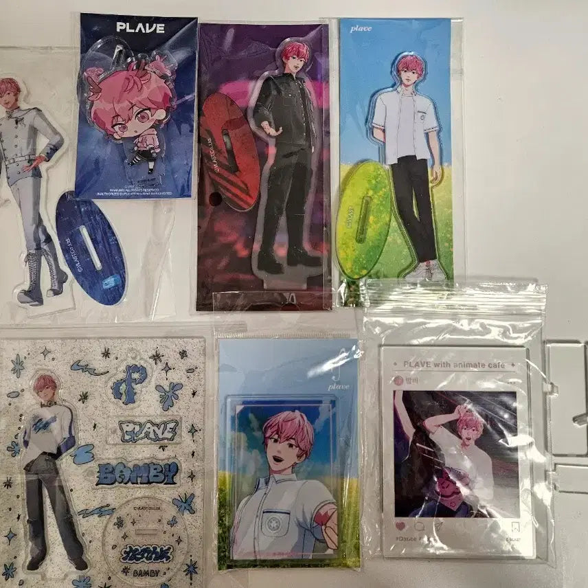 플레이브 밤비 아크릴 스탠드 일괄