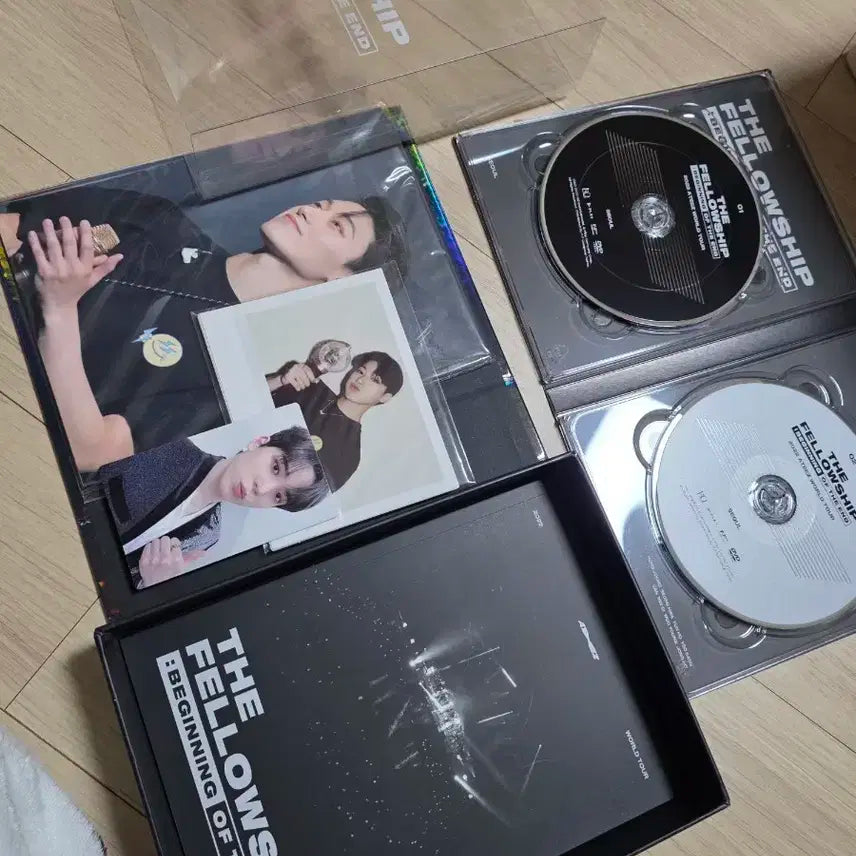 에이티즈 2022 더펠쉽 dvd + 캐스터네츠