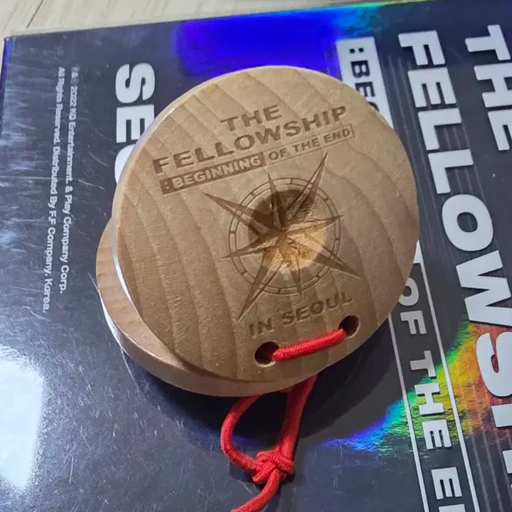 에이티즈 2022 더펠쉽 dvd + 캐스터네츠