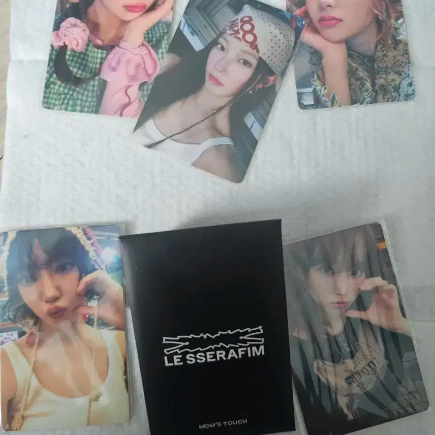 르세라핌 맘스터치 포토카드 세트