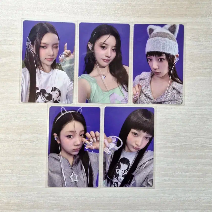 아일릿 인이어 이어폰 앨범 포카 일괄 윤아 민주 모카 원희 이로하