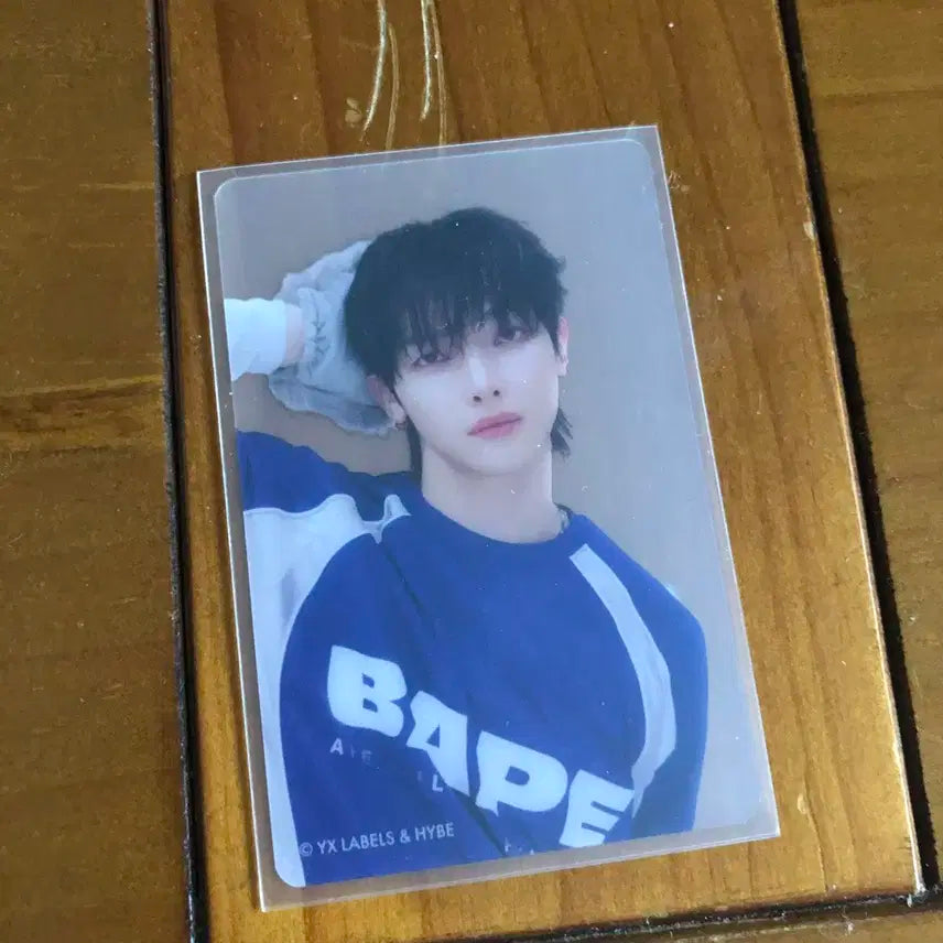 앤팀 니콜라스 앤데이 투명 클리어 미공포 포카 양도 분철