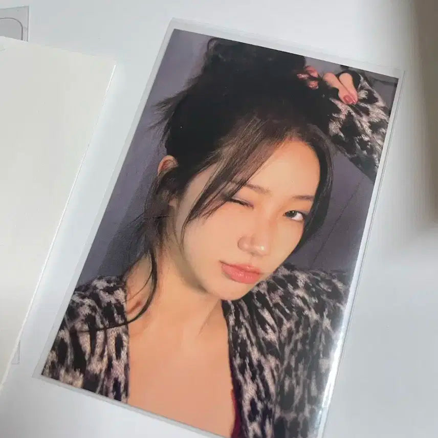 르세라핌 카즈하 공방 포카 스파게티