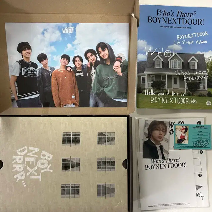 (비매)보이넥스트도어 메시지 친필 앨범 싸인 앨범 사인 앨범