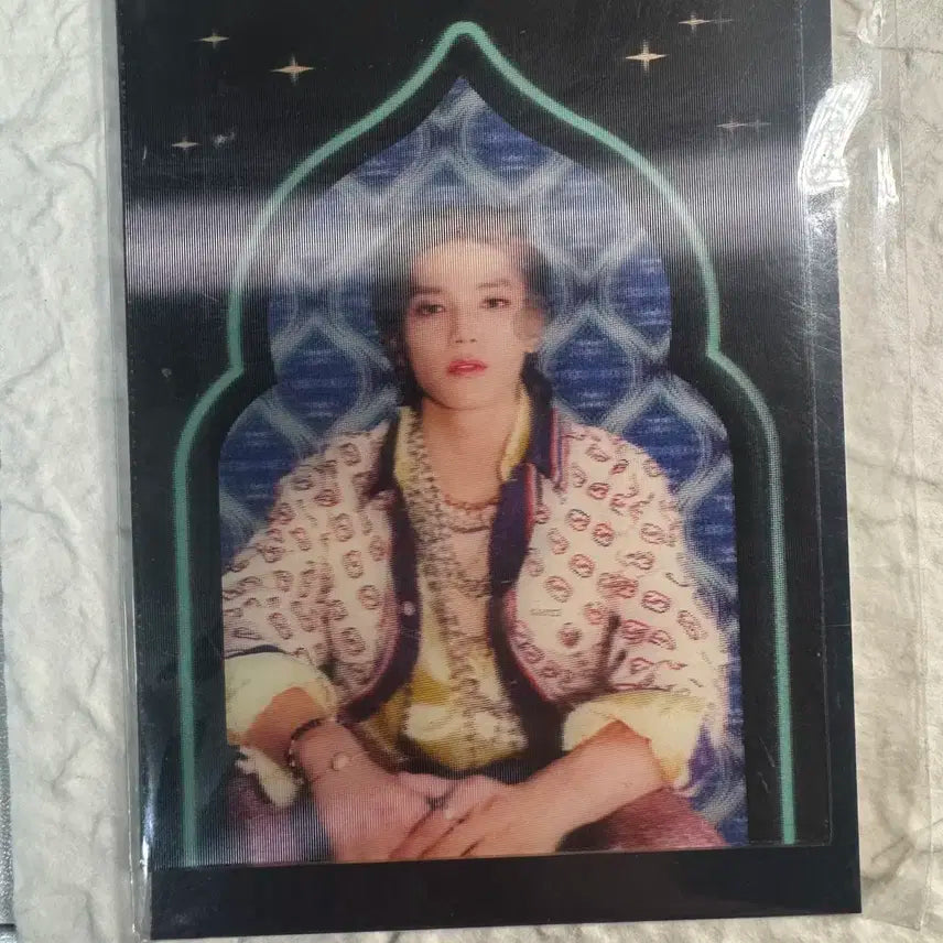 엔시티 nct127 3d 태용 렌티큘러 포카 미개봉