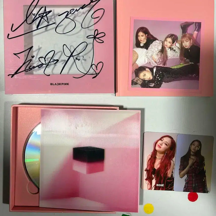 (비매)블랙핑크 친필 앨범 싸인 앨범 사인 앨범