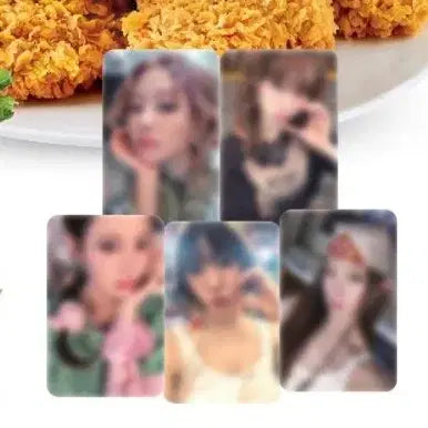 맘스터치 르세라핌 포토카드 일괄