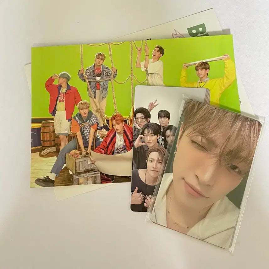 에이티즈 8room 입장포카 미션 포카set