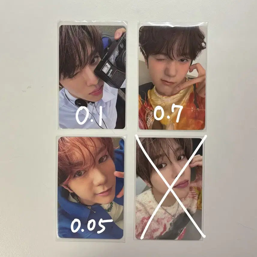 엔위시 포카 양도/교환 (뒷장도있음)