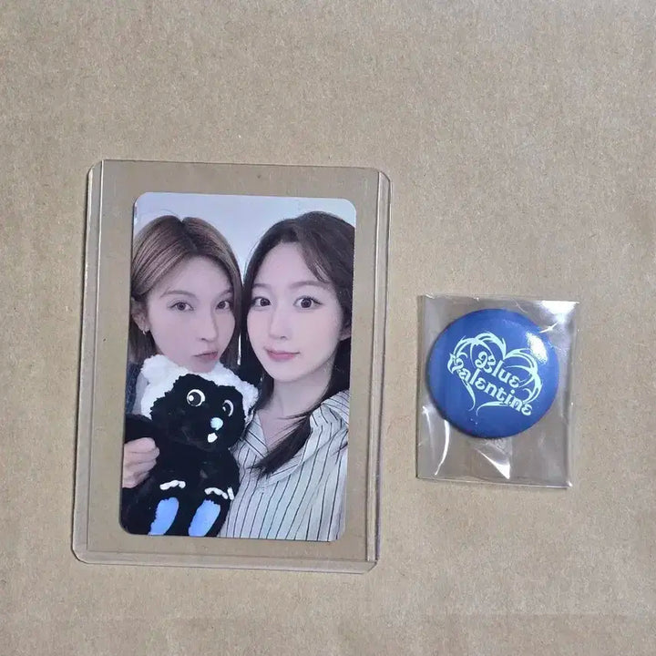 엔믹스 Blue Valentine 벤슨 배이해원포카 + 뱃지+컵