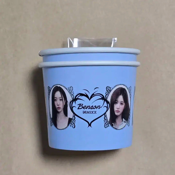 엔믹스 Blue Valentine 벤슨 배이해원포카 + 뱃지+컵