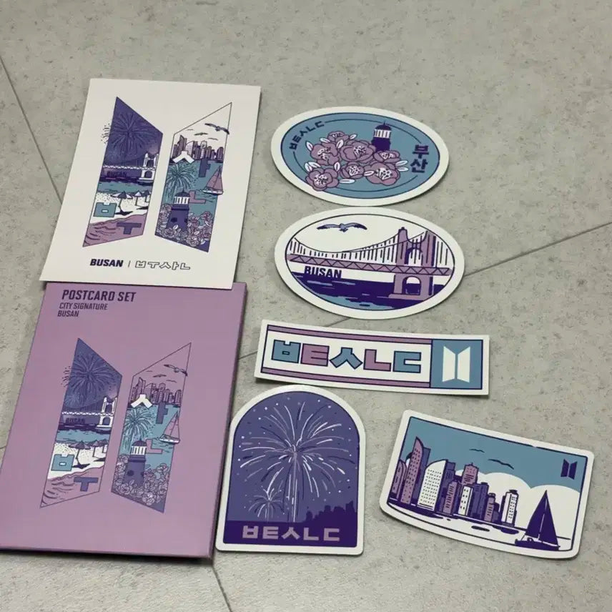 방탄소년단 옛투컴 시네마 엽서 개봉